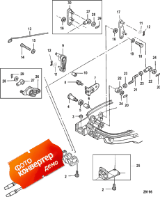 Throttle/shift Linkage, 9.9 Remote Models ( /  , 9.9 Remote Models)