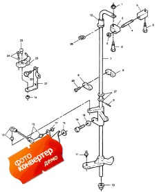 Towershaft And Throttle Linkage (Tower��� � ����������� ��������age)