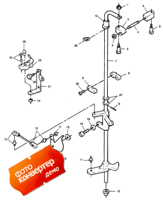 Towershaft And Throttle Linkage (Tower��� � ����������� ��������age)