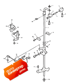 Towershaft And Throttle Linkage (Tower��� � ����������� ��������age)