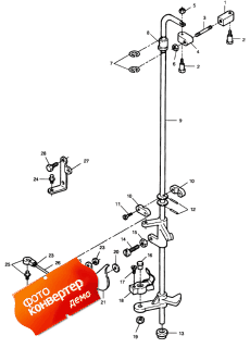 Towershaft And Throttle Linkage (Tower��� � ����������� ��������age)