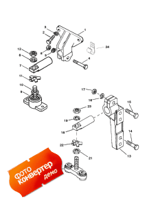 Transmission And Engine Mounting (borg Warner 5000) (   ing (borg Warner 5000))