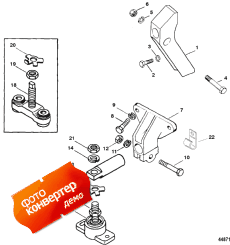 Transmission And Engine Mounting (borg Warner 72) (   ing (borg Warner 72))