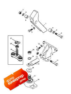 Transmission And Engine Mounting (v-drive) (   ing (v-drive))