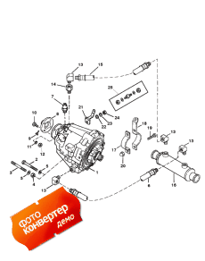 Transmission And Related Parts (in-line) (borg Warner) (  Related Parts (in-line) (borg Warner))