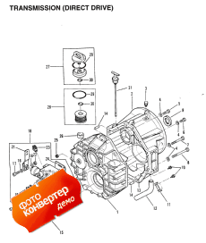 Transmission (direct Drive) (inboard) ( (direct Drive) (inboard))