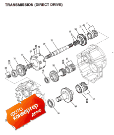 Transmission (direct Drive) (inboard) ( (direct Drive) (inboard))