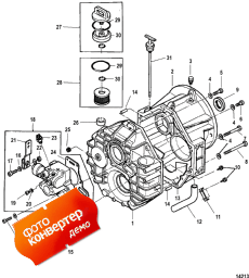 Transmission (down Angle) (hurth 630) ( (down Angle) (hurth 630))