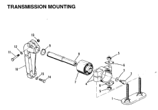 Transmission Mounting (inboard) ( ing (inboard))