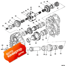 Transmission (v-drive) (hurth 630) ( (v-drive) (hurth 630))