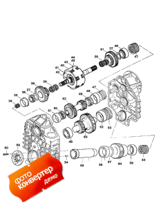 Transmission (v-drive) (hurth 630) ( (v-drive) (hurth 630))