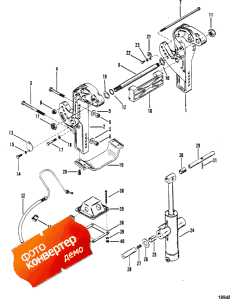 Transom Brackets, S/n-me-5488752-6618750/ma-5316381-6618750 ( s, S / n-me-5488752-6618750 / ma-5316381-6618750)