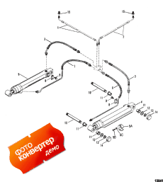 Trim Cylinders And Hydraulic Hoses (������� �����s � Hydraulic �����s)