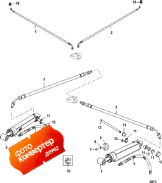 Trim Cylinders And Hydraulic Hoses ( s  Hydraulic s)