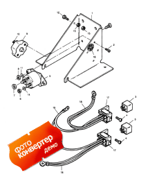 Trim Pump Bracket And Relays (Trim ����� ��������� � ����s)