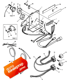 Trim Pump Bracket And Relays (Trim ����� ��������� � ����s)