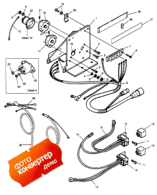 Trim Pump Bracket And Relays (Trim ����� ��������� � ����s)