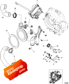 Turbocharger, Wastegate Adapter (Turbocharger, Wastegate Adapter)