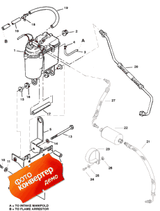 Vapor Separator Tank And Fuel Lines ( Tank  )