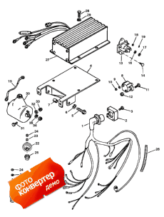 Wiring & Electrical Components (s/n: 0d456000 - 0d763831) (Wi������ & ���������� ��������� (s / n: 0d456000 - 0d763831))