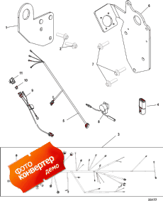 Wiring Harness And Lifting Brackets (Wi    Lifting s)