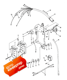 Wiring Harness, Starter Solenoid & Rectifier (Wi������ ���� ��������, �������� �������� & �����������)