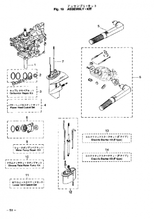 Assembly kit <br /> Assembly kit