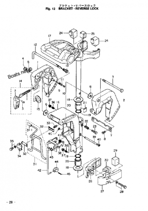 Bracket & reverse lock <br />  &   