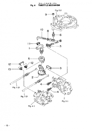 Throttle mechanism <br />  mechanism