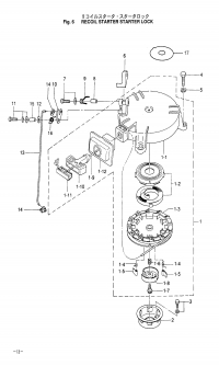 Recoil Starter / Starter Lock <br />   /  