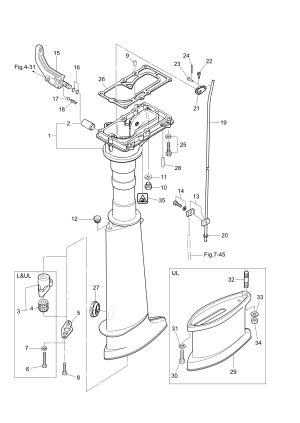 Fig.06 Drive Shaft Housing / Shift <br /> Fig.06    / 