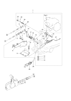 Fig.13 Optional Parts (1) Accessories (remote Control) <br /> Fig.13   (1)  ( )