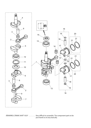 Fig.02 Piston / Crank Shaft <br /> Fig.02  / 