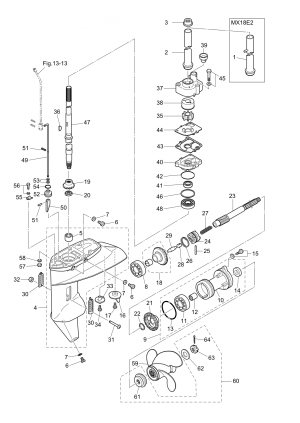 Fig.09 Gear Case <br /> Fig.09   