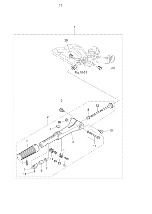 Fig.11 Tiller Handle <br /> Fig.11 