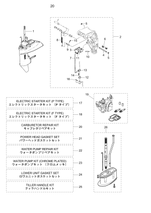 Fig.20 Assembly / Kit Parts <br /> Fig.20 Assembly / Kit Parts