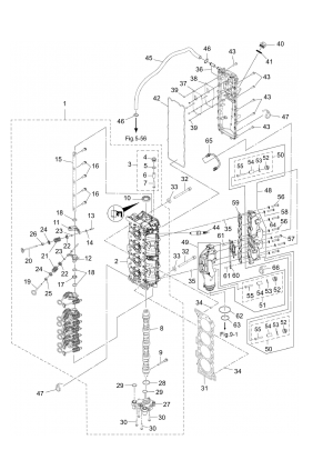 Fig.03 Cylinderhead / Oil Pump <br /> Fig.03 head /  