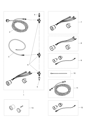 Fig.21 Optional Parts (1) <br /> Fig.21   (1)