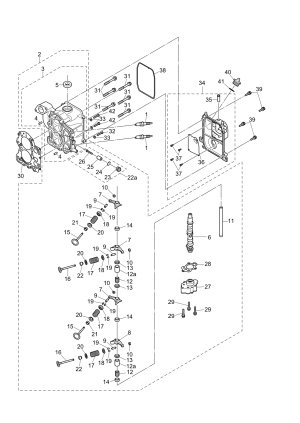 Fig.03 Cylinder Head / Oil Pump <br /> Fig.03    /  