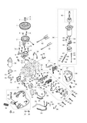 Fig.07 Magneto / Electric Parts <br /> Fig.07  /  