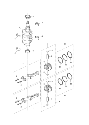 Fig.02 Piston / Crank Shaft <br /> Fig.02  / 