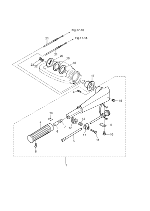 Fig.15 Tiller Handle <br /> Fig.15 