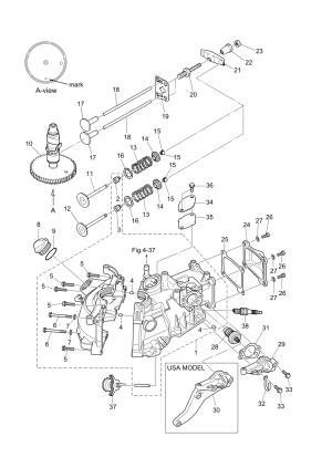 Fig.01 Cylinder / Crank Case <br /> Fig.01  /  Case