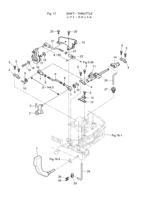 Fig.18 Shift / Throttle <br /> Fig.18  / 