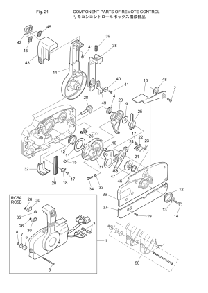 Fig.23 Component Parts Of Remote Control <br /> Fig.23    