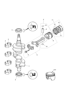 Fig.02 Piston / Crank Shaft <br /> Fig.02  / 