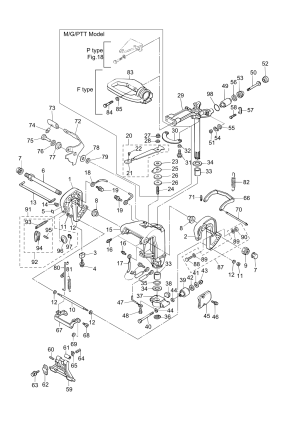 Fig.12 Bracket (manual Tilt) <br /> Fig.12  ( Tilt)