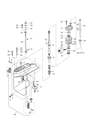 Fig.11a Gear Case (drive Shaft) <br /> Fig.11a    (  )