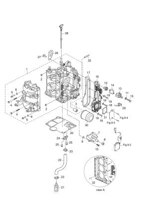 Fig.01 Cylinder / Crank Case <br /> Fig.01 ������� / �������� Case