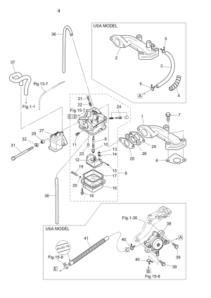 Fig.04 Intake Manifold / Carburetor <br /> Fig.04   / 